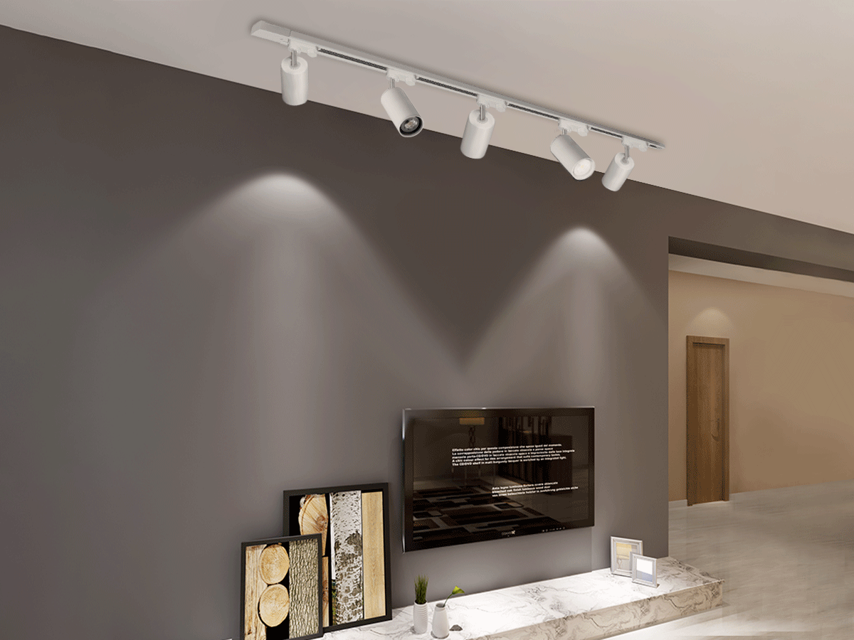 Wizualizacja zestaw LONG biały trójfazowy